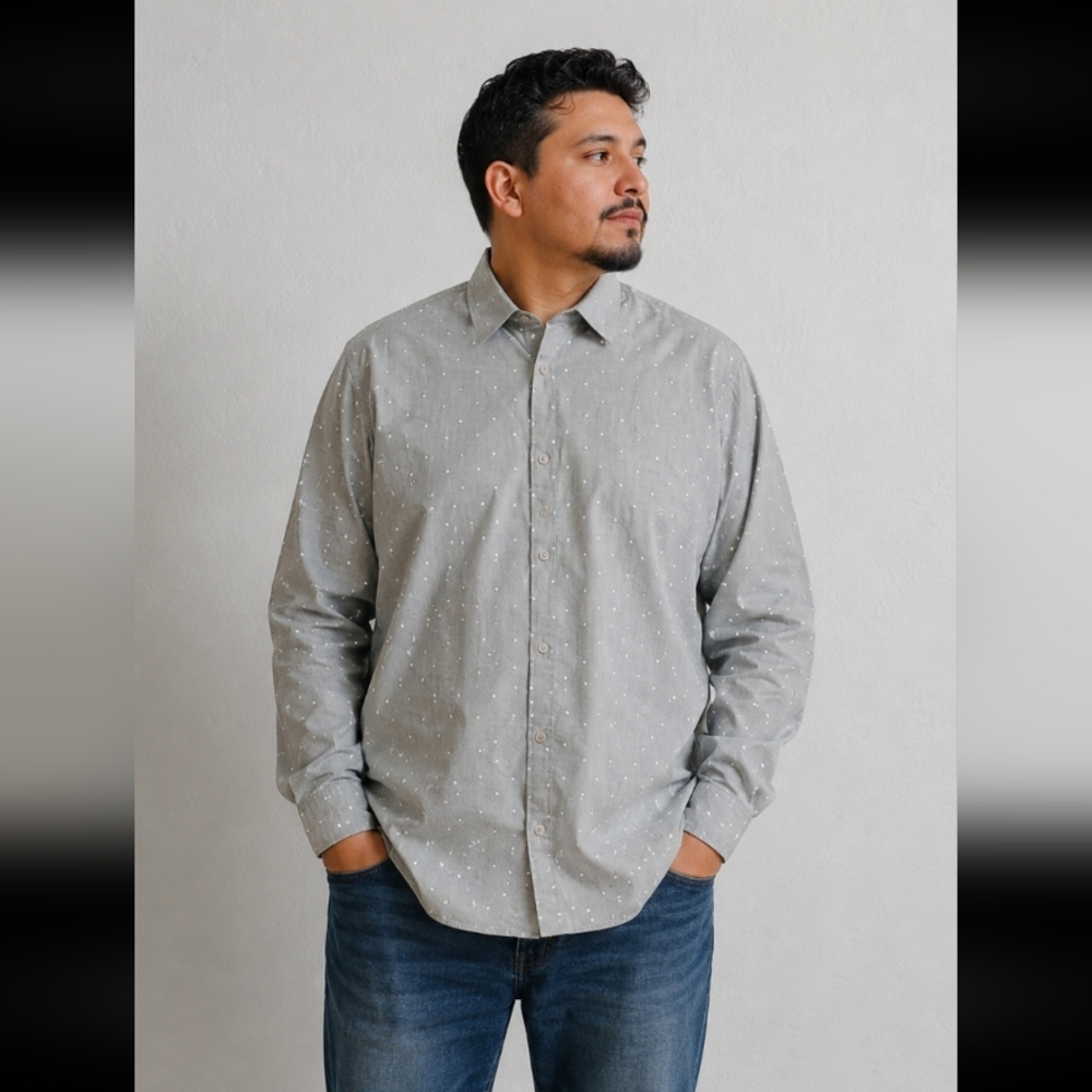 PENGUIN Heritage Slim Fit Large Long Sleeve Shirt